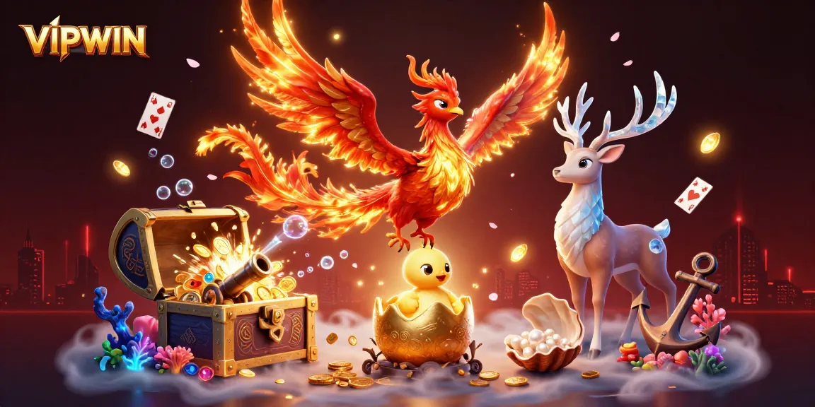 Experience the thrill of betting with VIPWIN in an ultra-detailed 3D casino world.