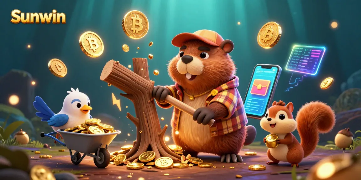 Engage in thrilling gameplay at Sunwin while collecting golden coins from winning trees.