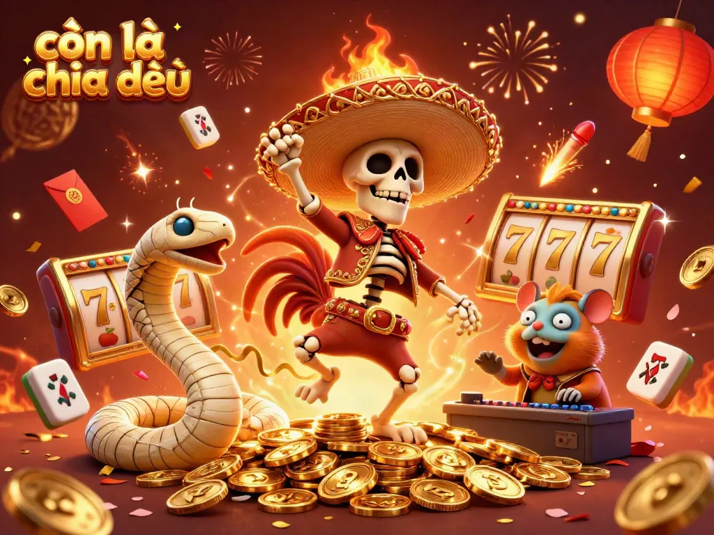 Experience the thrill of gaming with "còn lại chia đều" by celebrating the excitement of jackpot wins.