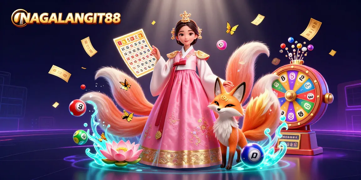 NAGALANGIT88 promotes sky-high jackpots with exciting lottery elements and vibrant characters.
