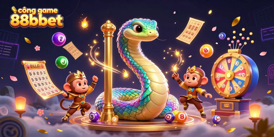 Engage with the exciting world of cổng game 88bbet through vibrant lottery action and whimsical characters.