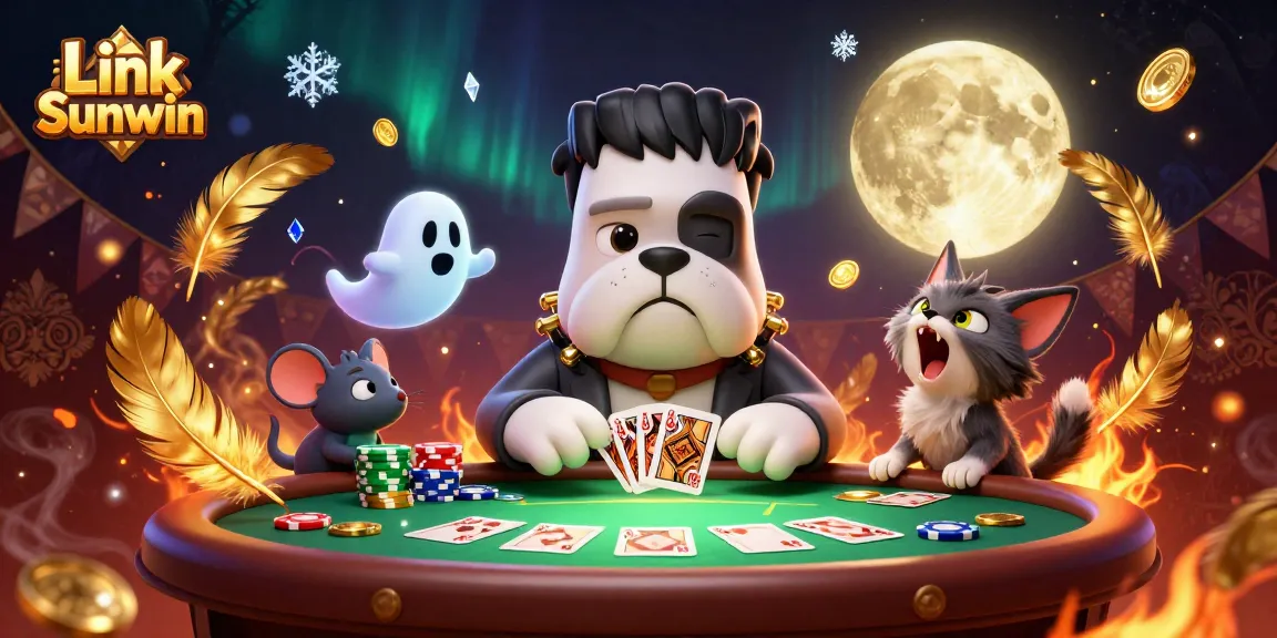 Win big with exciting casino action in Link Sunwin's immersive 3D gaming scene.