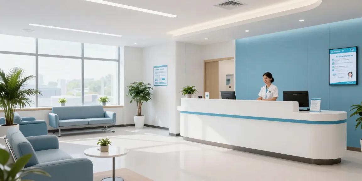 Akra Labs Shop für medizinische Dienstleistungen und Patientensupport in einer modernen Klinik.