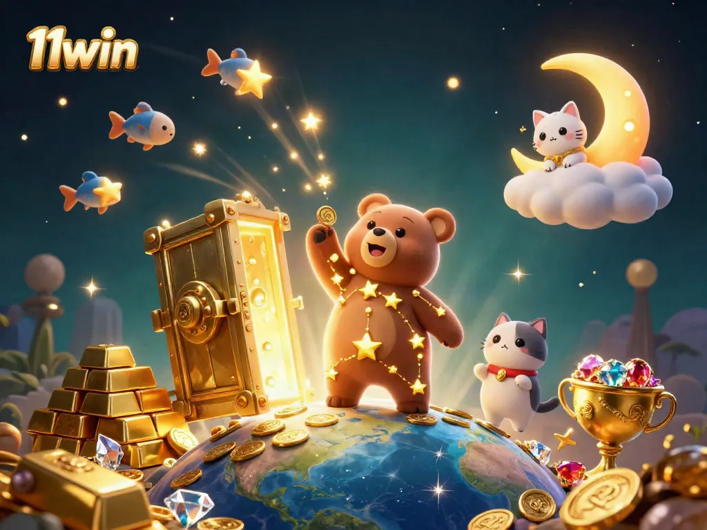 Experience thrilling gameplay in 11win with a magical scene of treasure and adventure.