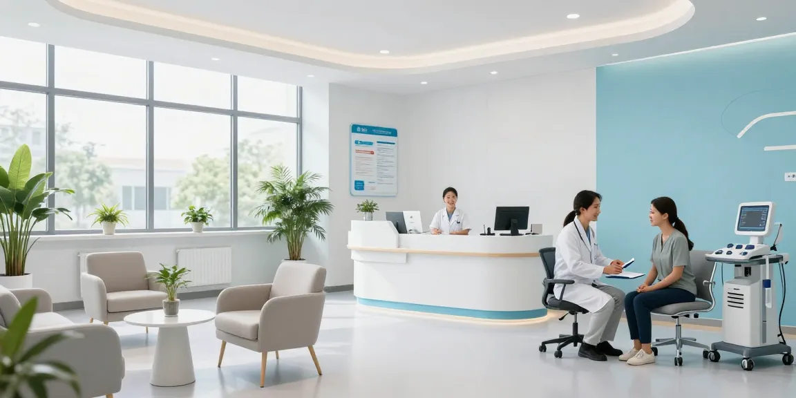 Hair transplant Istanbul services at a modern health clinic, featuring a doctor consultation.