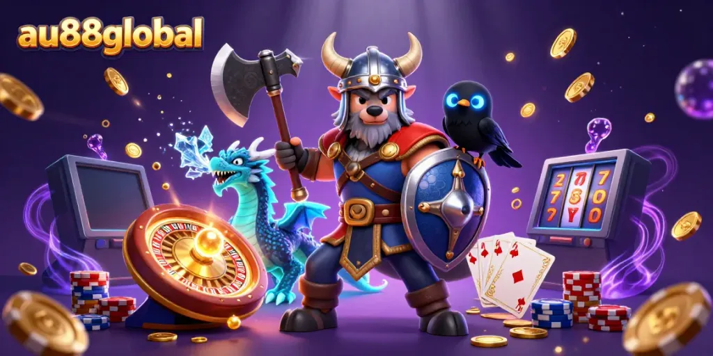 Experience the thrill of winning with au88global's vibrant online casino adventure!