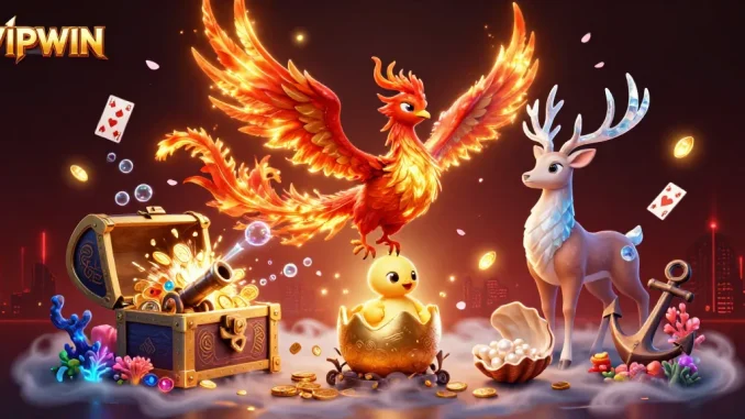 Experience the thrill of betting with VIPWIN in an ultra-detailed 3D casino world.