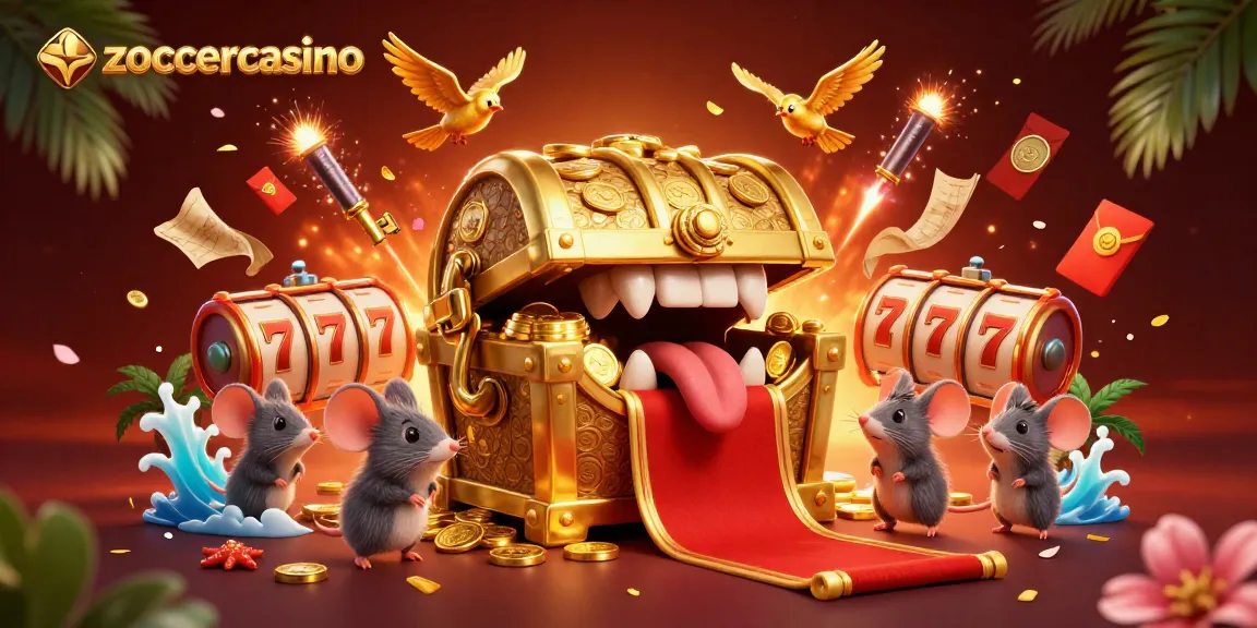 Experience thrilling gameplay at zoccercasino with a vibrant illustration showcasing exciting casino elements.