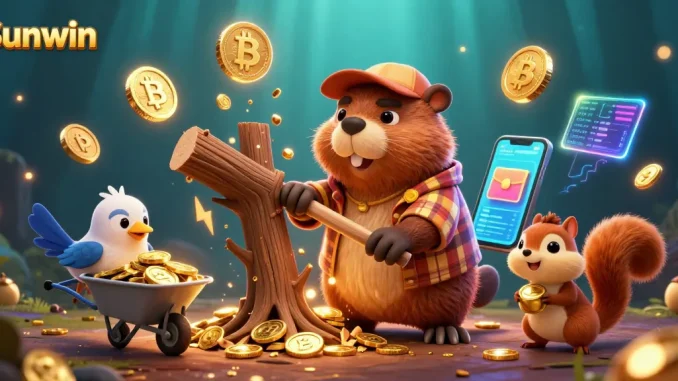 Engage in thrilling gameplay at Sunwin while collecting golden coins from winning trees.