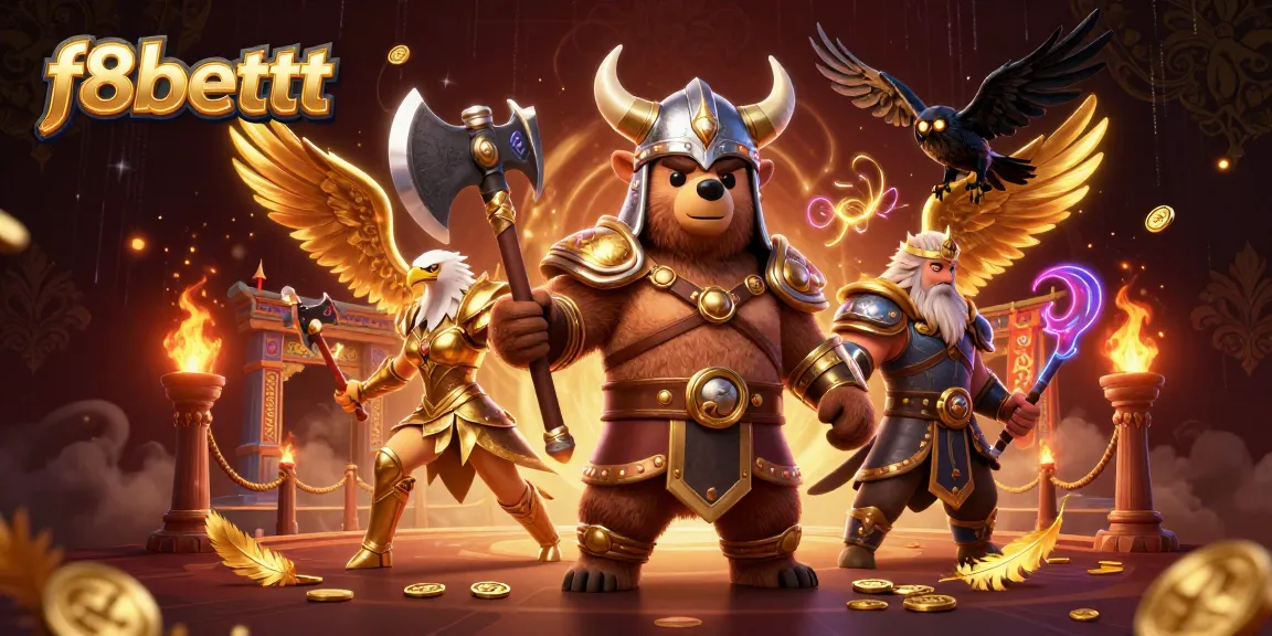 Experience thrilling gaming at f8bettt with Viking warriors and dynamic casino elements.