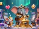 Spin to win with Sin88 featuring a steampunk elephant engineer and vibrant casino elements.