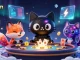 Experience the cosmic magic of Vipwin, where a black hole cat and nebula fox allure players into a galaxy of gaming.