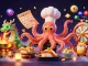 Place bets on dynamic lottery games with qilu's vibrant 3D casino illustration.