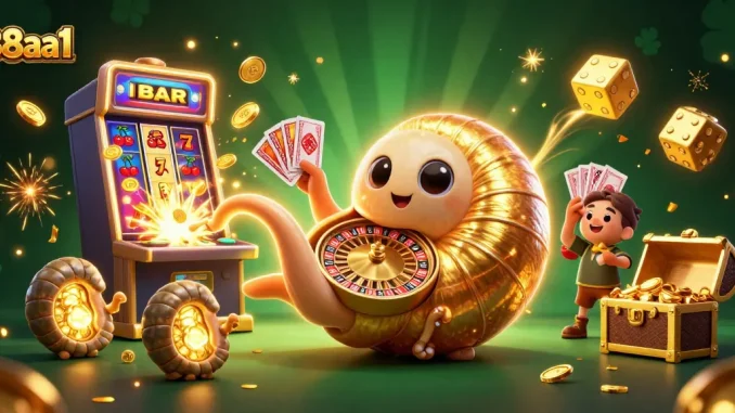 Experience thrilling casino excitement with 88aa1 through this vibrant 3D jackpot scene.