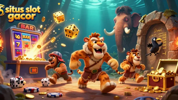 Experience thrilling wins at situs slot gacor with vibrant game elements and exciting characters in action.