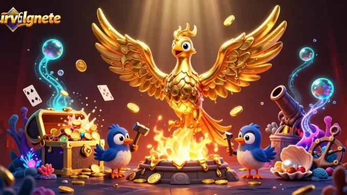 Experience winning strategies with eurvlgnete featuring vibrant casino elements in a stunning 3D illustration.