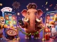 Experience the vibrant world of c168tom casino with a lively illustration showcasing a mammoth bouncer, VIP saber-tooth guest, and gamified elements.