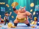 Experience the thrill of 888new with a dynamic casino scene featuring a beetle champion.