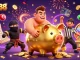 Engage with lucky88 through an action-packed casino illustration featuring dynamic characters and vibrant elements.